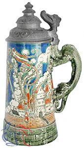 Steeple/Pewter Dragon